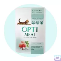 Вологий корм для кошенят Optimeal 85 г (курка)