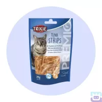 Ласощі для кішок Trixie Tuna Strips з тунцем та білою рибою, 20 г (42746)