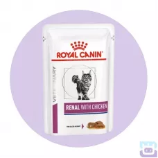 Вологий корм Royal Canin Renal для котів при захворюваннях нирок, 85 г (4030001)
