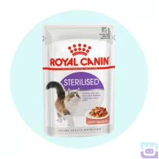 Вологий корм Royal Canin Sterilised Gravy для дорослих стерилізованих кішок, 85 г (4095001)