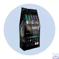 Сухий корм Savory Adult Cat Gourmand Fresh Turkey & Duck для дорослих вибагливих котів, 8 кг (30068)