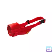 Намордник нейлоновий Dog Extreme регульований №2 (А:19-26 см)  червоний (57353)