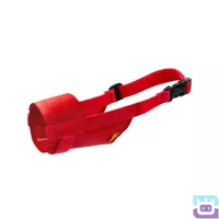 Намордник нейлоновий Dog Extreme регульований №1 (А:14-20 см) червоний (57343)