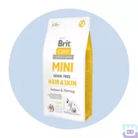 Сухий корм Brit Care GF Mini Hair&Skin для довгошерстих собак мініатюрних порід, 7 кг (170784)