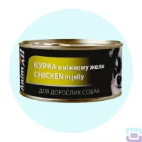 Консерва для собак AnimAll Dog Chicken in jelly з куркою в ніжному желе, 85 г (1683)