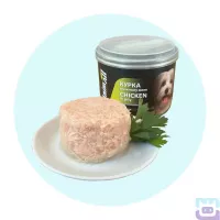 Вологий корм для собак AnimAll з куркою в ніжному желе, 195 г (1739)