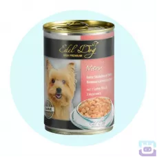 Вологий корм для собак Edel Dog з трьома видами м'яса 400 г (177020)