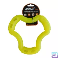 Іграшка для собак AnimAll Кільце 6 сторін 20 см, жовта (8822)