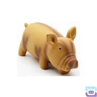 Іграшка для собак Фауна порося 15 см коричневе (6586)