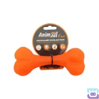 Іграшка для собак AnimAll Fun кістка помаранчева 15 см (88122)