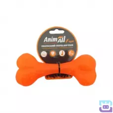 Іграшка для собак AnimAll Fun кістка помаранчева 15 см (88122)