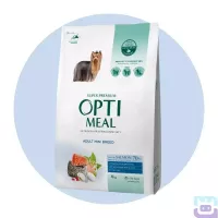 Сухий корм Optimeal Adult mini Breed з лососем для міні порід собак 1.5 кг 