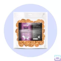 Ласощі для собак AnimAll Snack качині медальйони з тріскою, 500 г (99579)