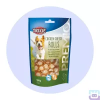 Ласощі Trixie Premio Chicken Cheese Rolls для собак з куркою та сиром, 100 г (31589)