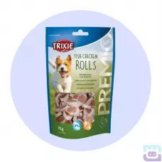 Ласощі для собак Trixie Premio Fish Chicken Rolls з куркою та рибою, 75г (31535)