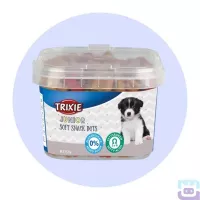 Ласощі для собак Trixie Junior Soft Snack Dots з куркою та лососем, 140 г (31519)