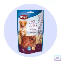 Ласощі для собак Trixie Premio Duck Coins з качкою, 80 г (31587)