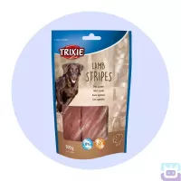 Ласощі для собак TRIXIE Lamb Stripes з ягням, 100 г (31741)