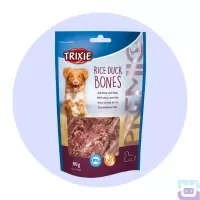 Ласощі Trixie для собак Тріксі Преміо Rice Duck Bones качка з рисом, 80 г (31742)