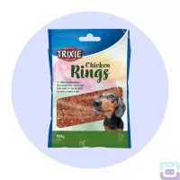 Ласощі для собак Trixie Курячі кільця, 100 г (31665)