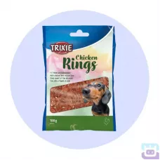 Ласощі для собак Trixie Курячі кільця, 100 г (31665)