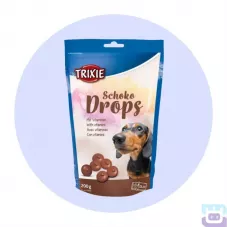 Ласощі для собак Trixie Schoko Drops шоколадні дропси, 75 г (31611)