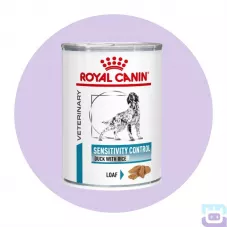 Вологий корм Royal Canin Sensityvity Control Duck & Rice для собак при харчовій алергії, 420 г (4027004)