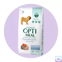 Сухий корм Optimeal Hypoallergenic з рибою для середніх та великих порід собак 12 кг (9898)