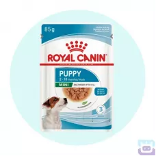 Вологий корм Royal Canin Mini Puppy для цуценят малих порід (від 2 до 10 місяців), 85 г (10990019)