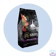 Сухий корм Savory Medium Breed rich in Fresh Turkey and Lamb для собак середніх порід, 3 кг (30266)