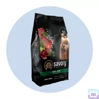 Сухий корм Savory Small Breeds rich in Fresh Lamb для дорослих собак дрібних порід, 8 кг (30334)
